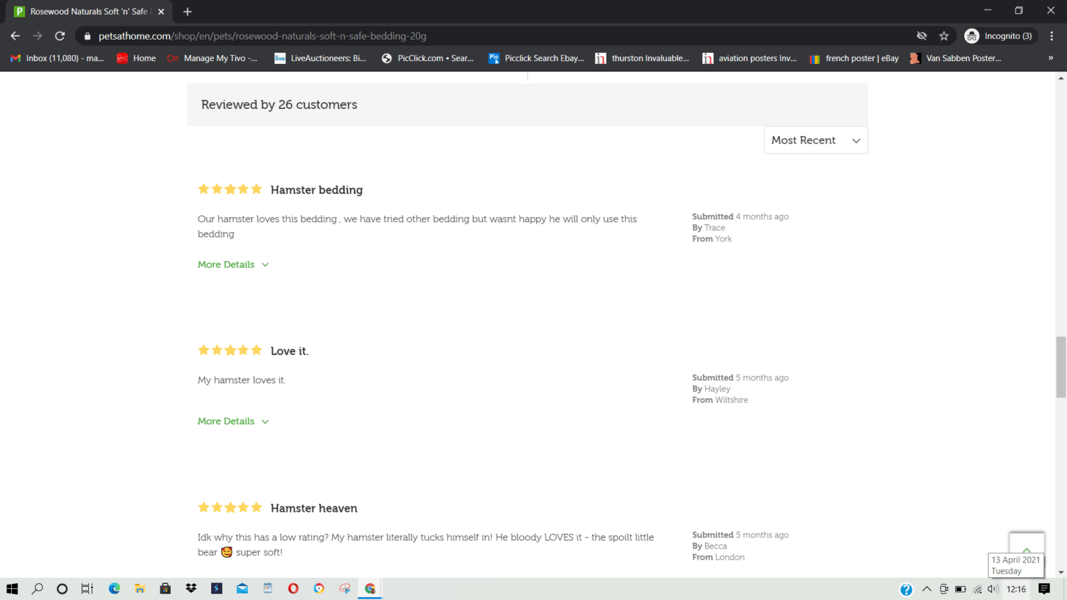 Fluffy Hamster Bedding Serious Risk RSPCA Advice!