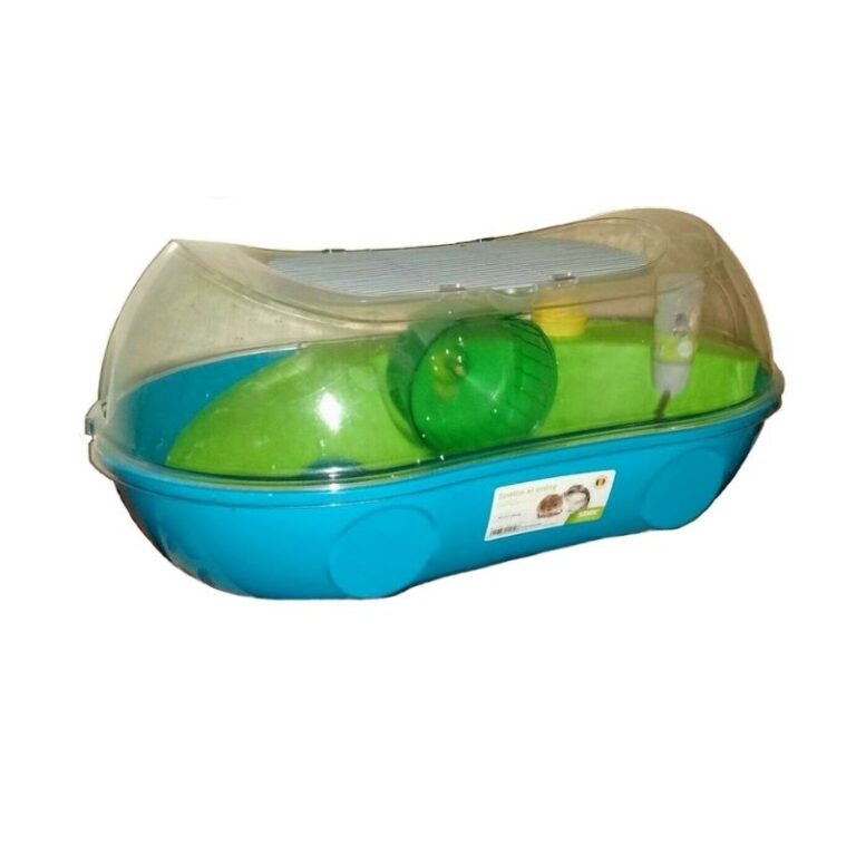 A Hamster Cage should be at least 100cm x 50cm
