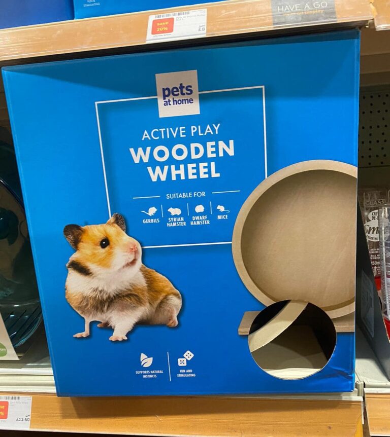 Pets at Home Move In The Right Direction with New 28cm Wooden Wheel